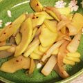 カルチョーフィ's cooksnap of when they made はやとうりとこんにゃくのきんぴら風炒め.