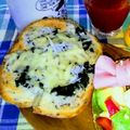 ももちゃんのれしぴ's cooksnap of when they made 簡単朝食☆海苔しらすチーズトースト.