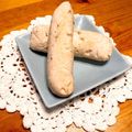 クックEPYZUT☆'s cooksnap of when they made 袋とラップ！手作りソーセージ♪鳥ひき肉♪.