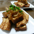 すいーとぴー's cooksnap of when they made 厚揚げのしょうが焼き.