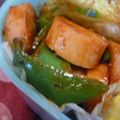 レオン犬's cooksnap of when they made お弁当のちっちゃなおかず　赤＆緑.