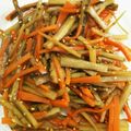なおぴんズ's cooksnap of when they made 絶品！おばあちゃんのきんぴらごぼう.