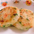 夢麗翔望mama's cooksnap of when they made ミックスベジタブル入りじゃがチーズ餅☆.