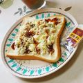 ネコかえる's cooksnap of when they made お好み焼き風タルタルトースト.