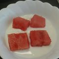せつせつせつ's cooksnap of when they made すいかヨーグルト.