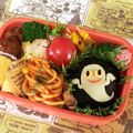3chan。's cooksnap of when they made キャラ弁ハロウィン★ねないこだれだオバケ.