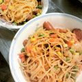 すいりん's cooksnap of when they made お鍋1つで☆簡単取り分けナポリタン.