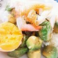 curisupin's cooksnap of when they made 絶賛！☆アボカド鮭フレーク丼☆.