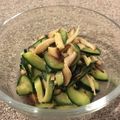 PARNELL's cooksnap of when they made きゅうりと椎茸のさっぱり！生姜和え♪.