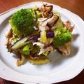 ぱちぱちの日's cooksnap of when they made ナスとブロッコリーの塩昆布ピリ辛和え.