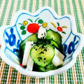 SP♪'s cooksnap of when they made きゅうりと長芋の梅酢和え.