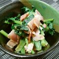 もりはん's cooksnap of when they made 小松菜とベーコンのソテー.