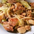 Jyohana's cooksnap of when they made キャベツと鶏肉のガーリックオイル煮.