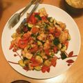 DEE DEE's cooksnap of when they made 鶏肉と茄子とピーマンの甘味噌炒め.