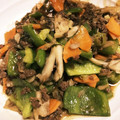 クック6NF25J☆'s cooksnap of when they made 旨旨！夏野菜のひき肉オイスター炒め.