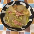クックBOKSLN☆'s cooksnap of when they made 大根とベーコンと油揚げのコンソメ煮！.