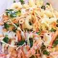 とむ子。's cooksnap of when they made カイワレと人参のマカロニサラダ.
