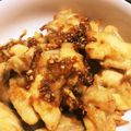 いちひぃ's cooksnap of when they made 鶏胸ゴボウ揚げのネギ南蛮◎.
