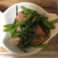 minomusi3's cooksnap of when they made 空芯菜のバタポン炒め 超簡単！ 美味しい.
