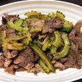 うなちゃん！'s cooksnap of when they made ゴーヤーと牛肉の炒め物.