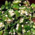 みなむーん's cooksnap of when they made レンジで、オクラのなめたけ和え.