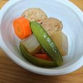 ユキエ１８号's cooksnap of when they made がんもとモロッコの煮物.