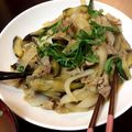 ☆あん吉ちゃん's cooksnap of when they made ＊シソ香る♪なすと豚バラの砂糖醤油炒め＊.