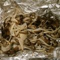 くりんきんとん's cooksnap of when they made 魚焼きグリルで作るきのこのホイル焼き.