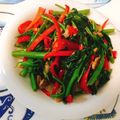 ぷちぷちぷちやん's cooksnap of when they made 空芯菜と豚バラのシンプル炒め.