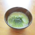 pali's cooksnap of when they made 白菜と隼人ウリの味噌汁.