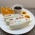 horseland's cooksnap of when they made ヨーグルトとフルーツのサンド.
