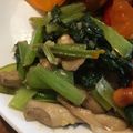 kyobobo's cooksnap of when they made 小松菜と舞茸の塩レモンソテー.