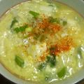 り～たん。's cooksnap of when they made レンジで　卵雑炊.