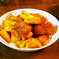 まろんぴ's cooksnap of when they made 濃厚☆鶏とじゃがいものカレー炒め.