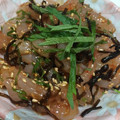 九道礼菜's cooksnap of when they made 甘エビの塩昆布和え.