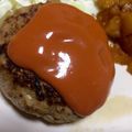 ♡meme♡♪♪'s cooksnap of when they made 豆腐でヘルシー＊最強ふわふわハンバーグ＊.