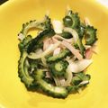 ＊chi〜＊'s cooksnap of when they made ゴーヤとハムde簡単マリネ.