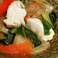 ユーロン's cooksnap of when they made 豆腐＆チンゲン菜のオイスターソース炒め.