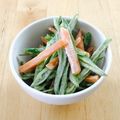 クココ♪♪'s cooksnap of when they made モロッコインゲンの胡麻・マヨネーズ和え.