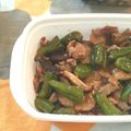 marquee＊'s cooksnap of when they made 豚こま･なす･甘長ししとうの照り焼きだれ.