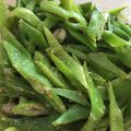 幸せマーチャ's cooksnap of when they made ささげのゴマ和え.