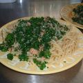 Rosemary Corner's cooksnap of when they made 簡単＆超早★　鮭×パセリのお手軽パスタ.