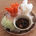 ♪USAGI♪'s cooksnap of when they made 焼きおにぎりにも！九条ねぎのネギ味噌.