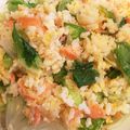 クックI3OCF9☆'s cooksnap of when they made シンプルな✨鮭レタス炒飯✨.