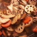 MURA＿ＹＵＫＡ's cooksnap of when they made レンコンと鶏の煮物♪.