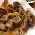 dolphinmasa's cooksnap of when they made 春巻き♩ ひき肉とピーマン♡.