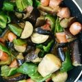 raigetu's cooksnap of when they made なすとピーマンの味噌炒め.