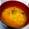 choco831's cooksnap of when they made ほっこり甘い♪かぼちゃの味噌汁.