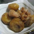 みやら's cooksnap of when they made 鶏肉と里芋の煮物.