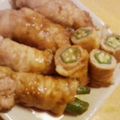xxゆきえxx's cooksnap of when they made オクラの甘辛肉巻き☆お弁当にも.
